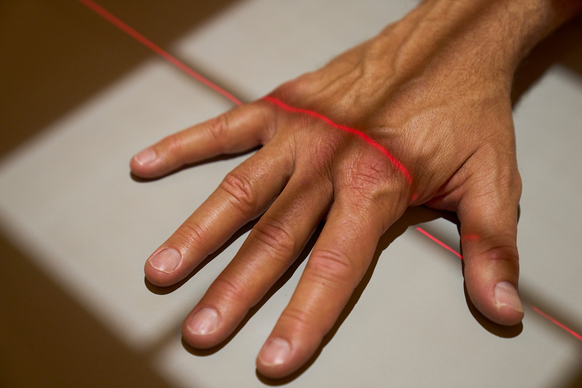 Digitales Röntgen der Hand